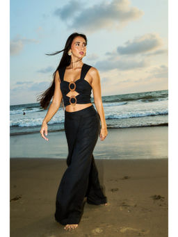 Essgee - Black Costa Wrap Pant