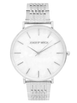 Joker and Witch - White Stainless Steel Watch - AMWW432