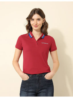 U.S. POLO ASSN. - Regular Fit Solid Polo T-Shirt