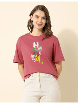 U.S. POLO ASSN. - Boyfriend Fit Brand Printed T-Shirt