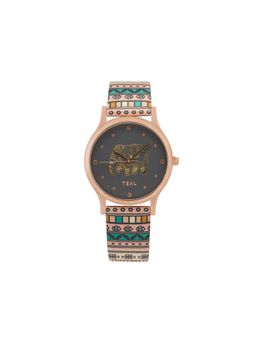 Teal by CHUMBAK - TEAL by Teal by CHUMBAK Carnival Elephant Watch - Black