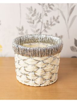 Voncasa - Round Basket in Color - Multi-Color