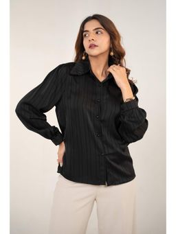 All Eyes On You - Aeoy Black Stripes Shirt