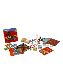 Magic4 - The Party Edition Games, 4 in 1 Games, Board Game for Boys & Girls 5 Years+