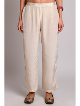 Naina Arunima - Ivory Narrow Bottom Palazzo