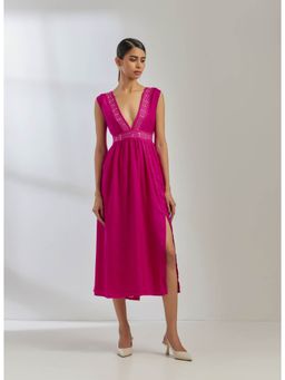 The Indian Cause - Pink Silk Sirgus Dress