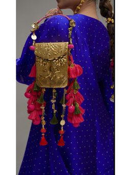 DaMAK - Gold Masakali Phool Handbag