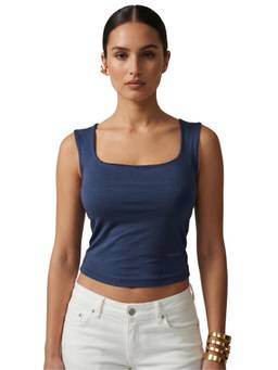 BODYSIZE - Scoop Bamboo Tank Top for Women