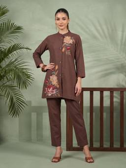 ZUMMER - Embroidered Co-Ord Set