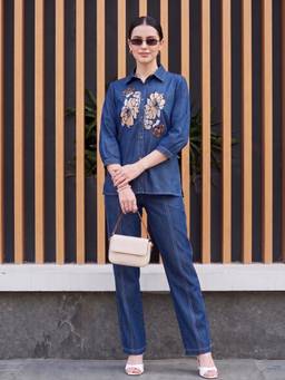 ZUMMER - Denim Co-Ord Set