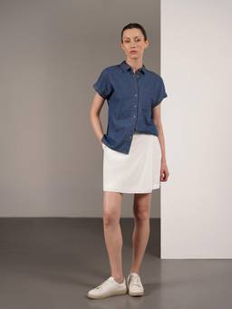 FABLE STREET - Denim Shirt - Blue