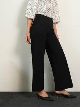 FABLE STREET - Livin Ultra Wide leg Pants - Black