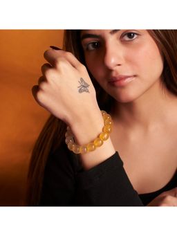 Salty - Women Sunset Yellow Beaded Bracelet