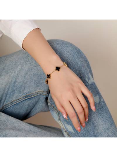 Women Moorish Black Bracelet