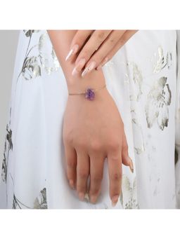 Salty - Women Purple Stellar Monolith of Spiritual Growth Bracelet