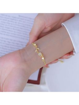 Salty - Women Tulip Dream White Stone Bracelet