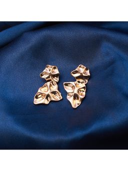 Salty - Women Boho Gold Statement Drop Earrings