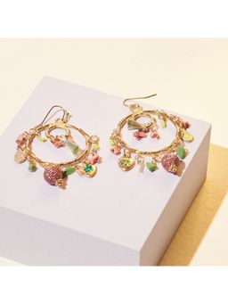 Salty - Women Multi-Color Daydream Enchanted Tassel Drop Earrings