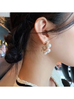 Salty - Women Pearl Perfection Hoop Earrings