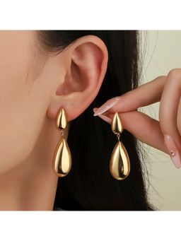 Salty - Women Elated Gold Drop Earrings