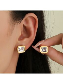 Salty - Women Gleeful Crystal Stud Earrings