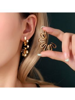 Salty - Women Maggie Luxury Gold Drop Earrings