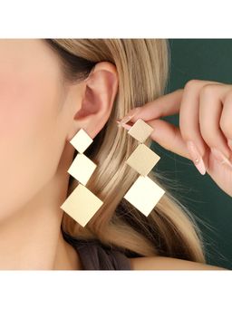 Salty - Women Bequest Luxury Gold Drop Earrings