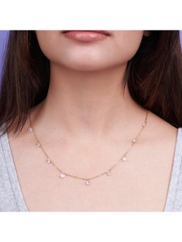 Salty - Women Tessellated Stone Studded Necklace