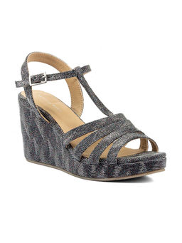 Vanilla Moon - Pewter Wedges