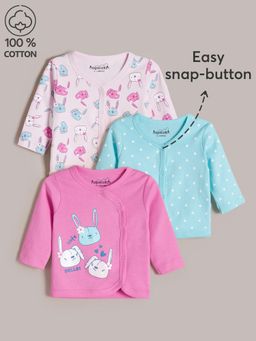 Hopscotch - Pure Cotton Bunny T-Shirts (Pack of 3)
