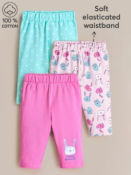 Hopscotch - Pure Cotton Bunny Pants (Pack of 3)