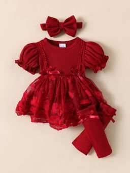 Hopscotch - Lacy Charm Frock with Accessories