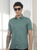 Green color option, Currently selected