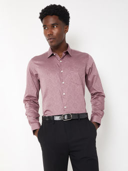 max - Men Floral Print Slim Fit Shirt