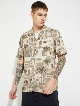 max - Urb_N Men Printed Resort Shirt