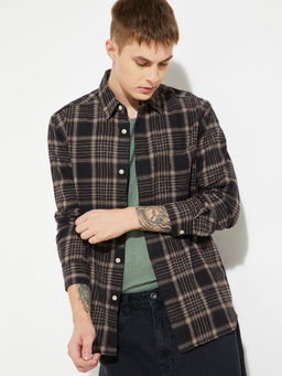 max - Urb_N Men Checked Shirt