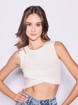 TALLY WEiJL - Off White Women Knit Top