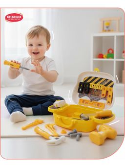 Chanak - 24-Piece Jr. Mechanical Set with Briefcase-Yellow