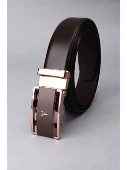 Van Heusen - Men Brown Solid Formal Belt