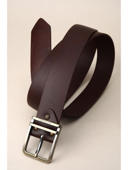 Van Heusen - Men Brown Textured Casual Belt