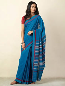 Fabindia - Cotton Loom Weave Sari
