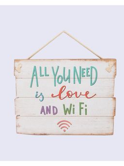 Voncasa - Wall Plaque in Color - White