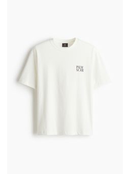 H&M - Men Multi-Color Loose Fit Printed T-Shirt