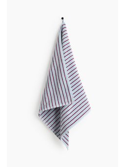 H&M - Blue Striped Bath Towel