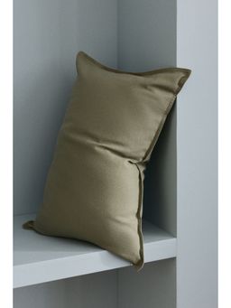 H&M - Green Linen-Blend Cushion Cover