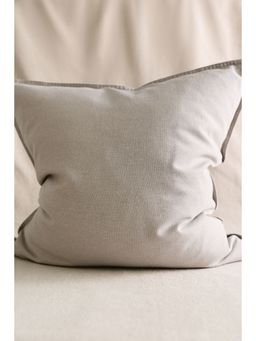 H&M - Beige Linen-Blend Cushion Cover