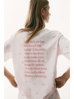 H&M - Women Pink Printed Pyjamas