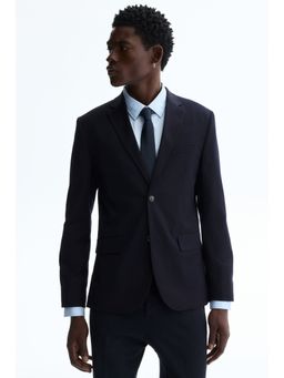 H&M - Men Blue Slim Fit Jacket