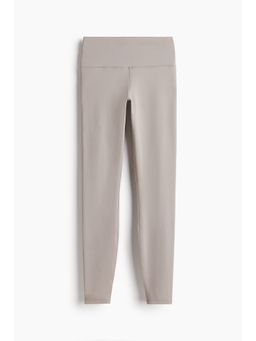 H&M MOVE - Women Beige Yoga Leggings With Softmove Lycraa