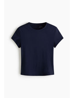 H&M - Women Blue Sports Top With Drymove